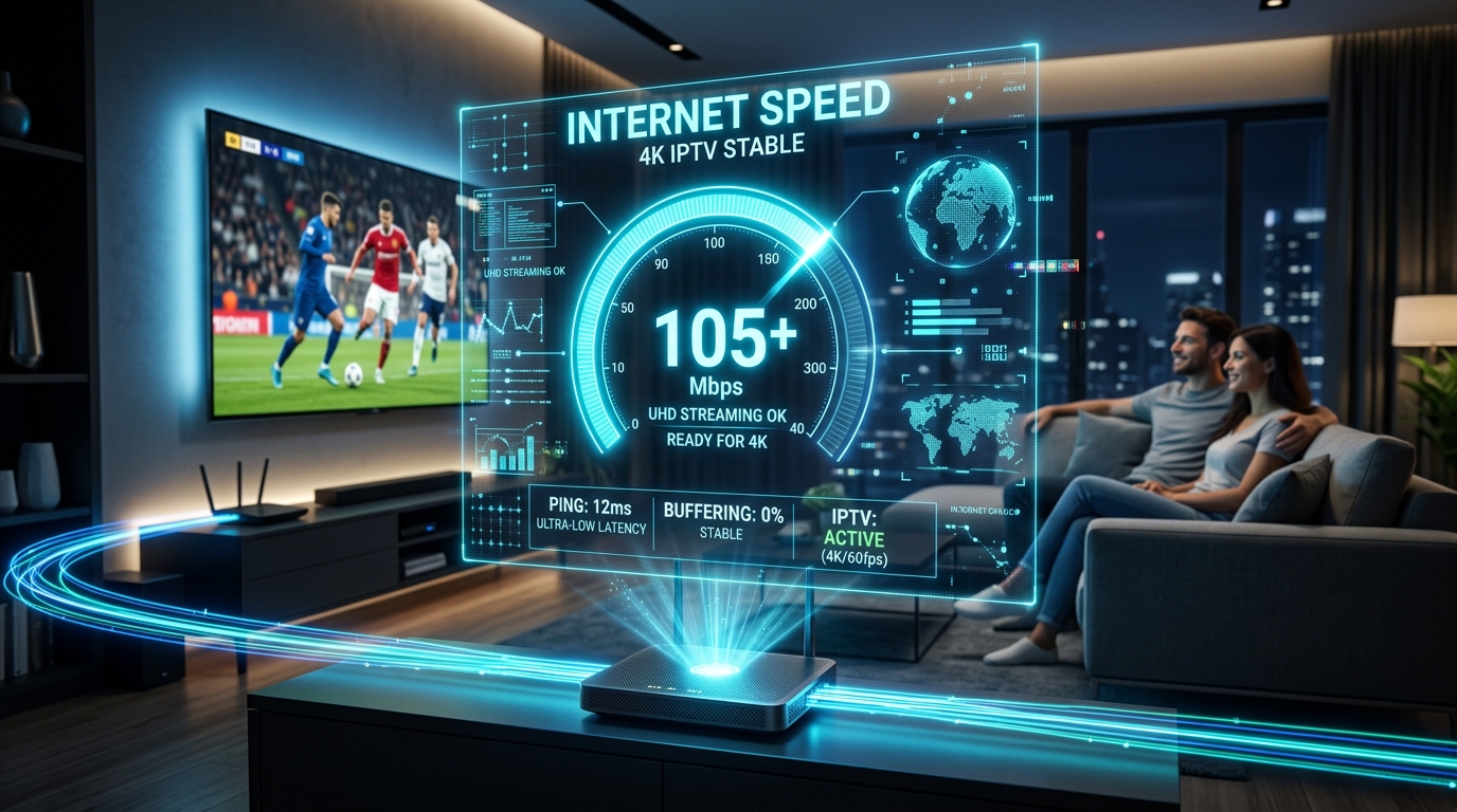 What Internet Speed Do You Need for IPTV? Complete Bandwidth, Latency & 4K Streaming Guide