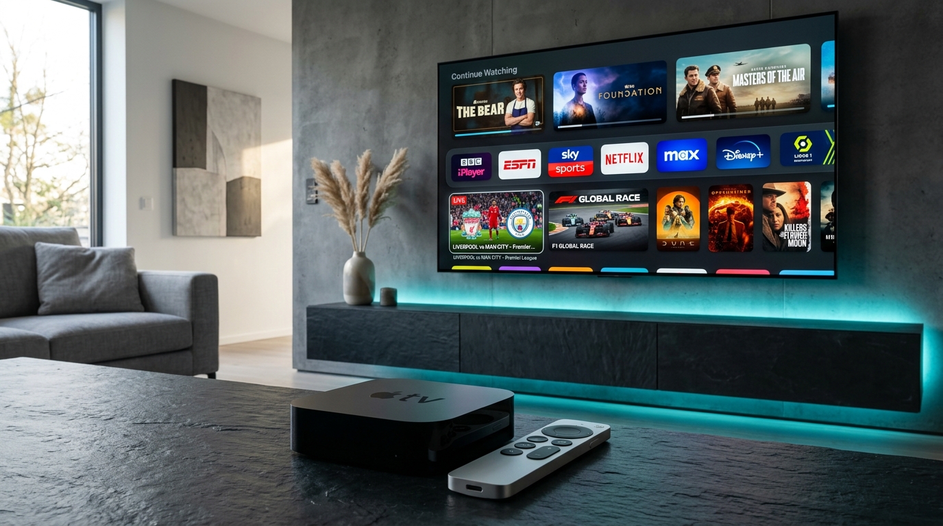 How to Watch IPTV on Apple TV 4K: Complete tvOS Setup, App Comparison & Optimization Guide